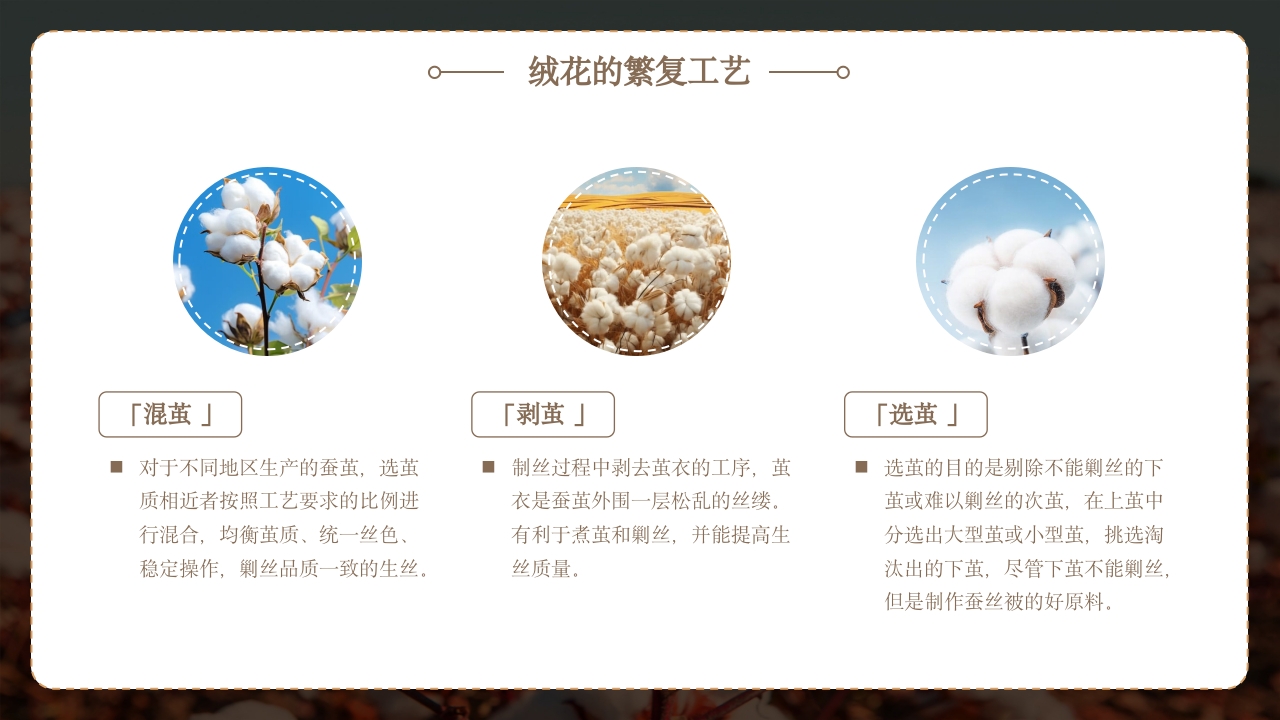 非遗文化绒花介绍PPT课件13