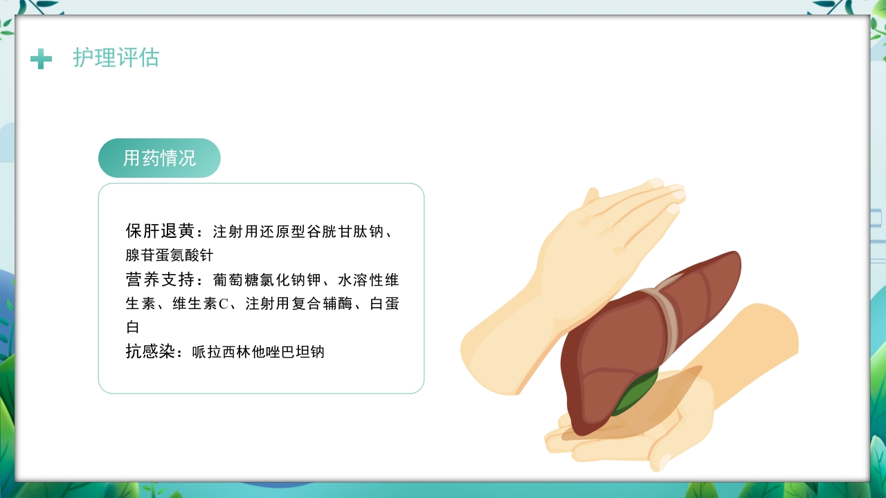 一例重症肝炎的护理个案汇报PPT课件13