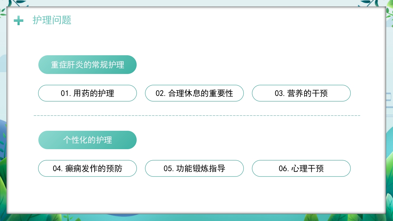 一例重症肝炎的护理个案汇报PPT课件18