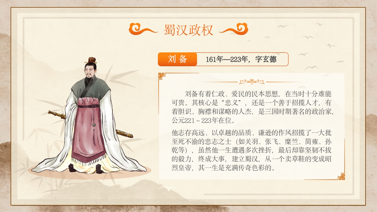 古典文学四大名著三国演义人物介绍PPT课件12