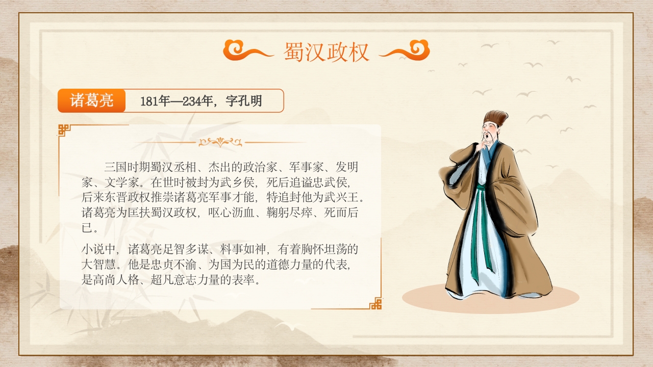 古典文学四大名著三国演义人物介绍PPT课件15