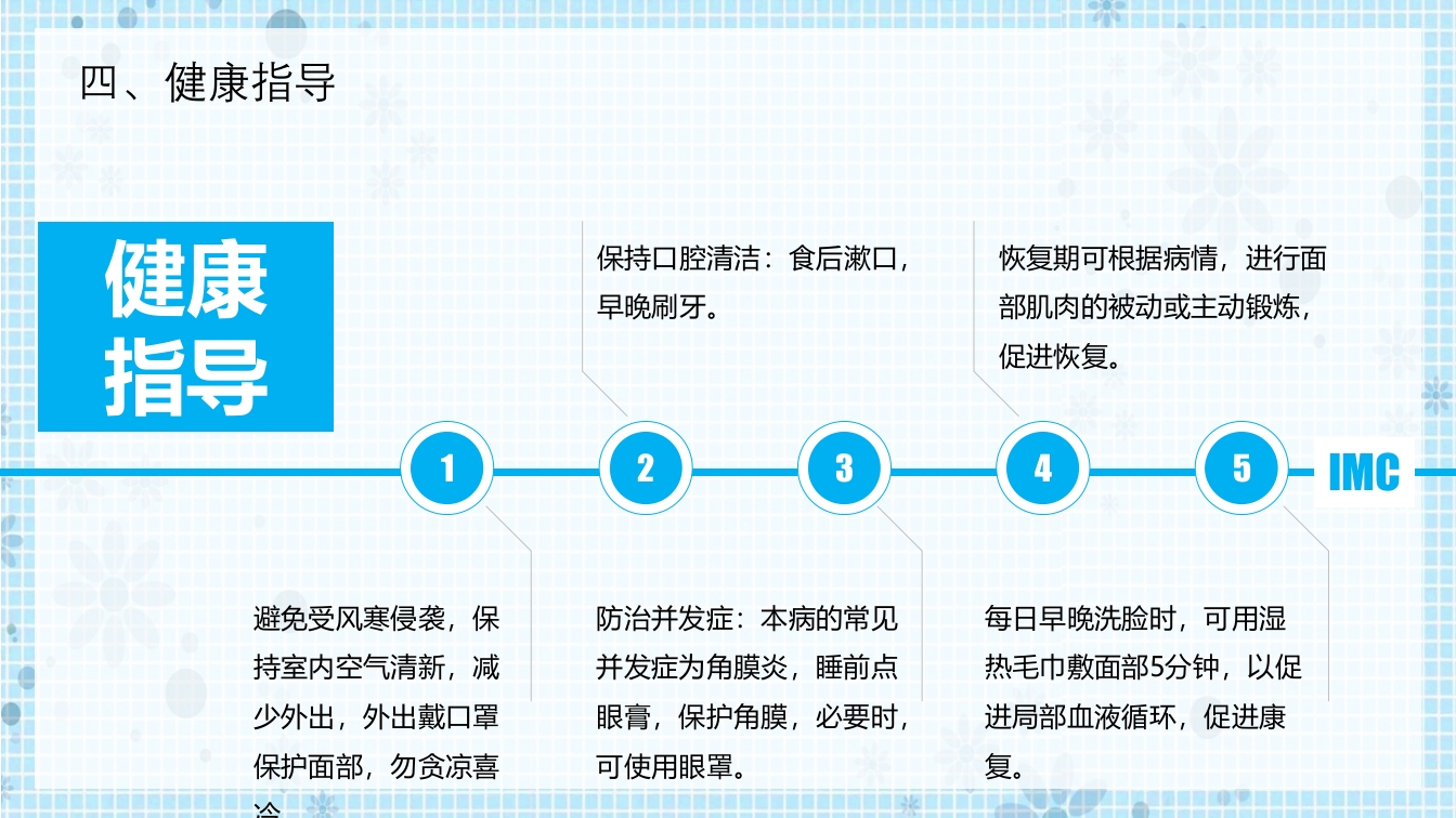 面瘫病人的护理PPT课件7