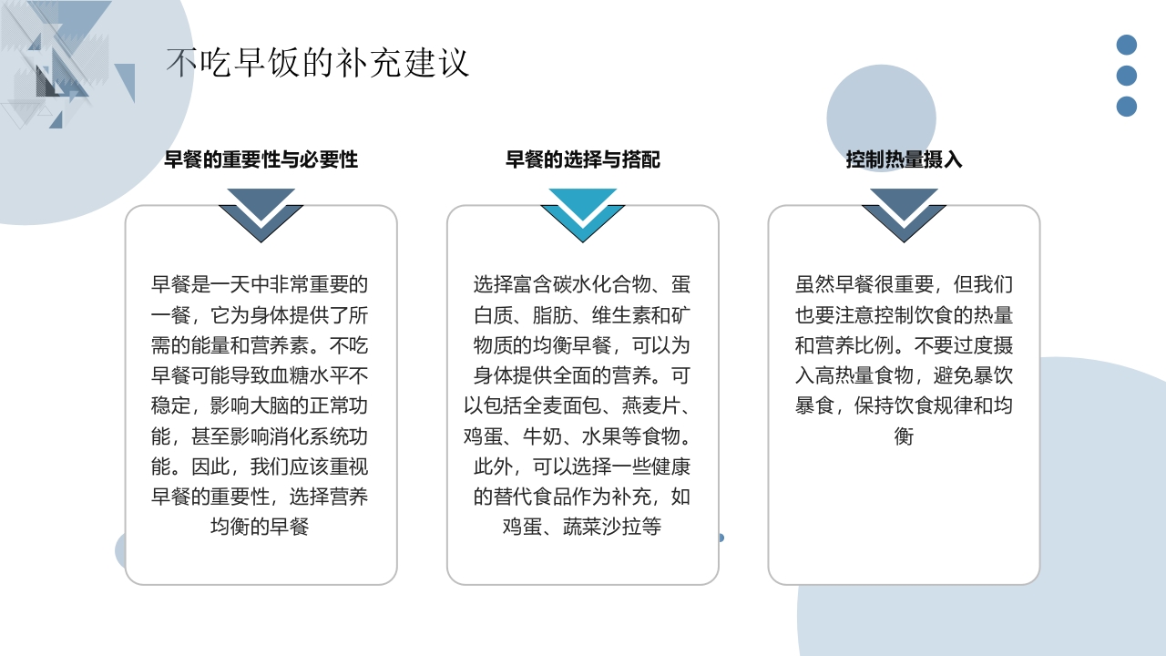 不吃早饭的科普宣传PPT课件16