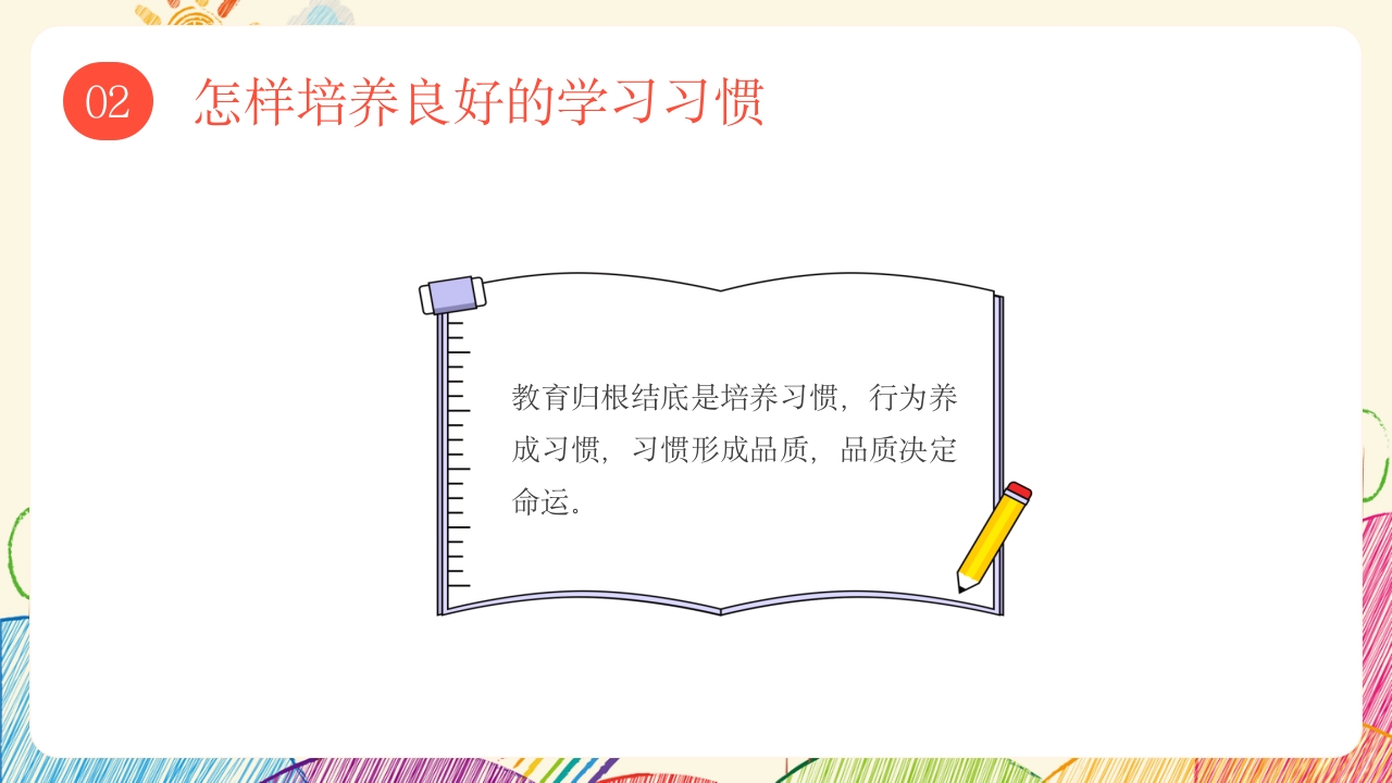 中学生好习惯养成记主题班会PPT课件11
