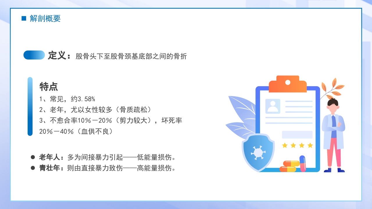 医疗股骨颈骨折课件PPT课件4