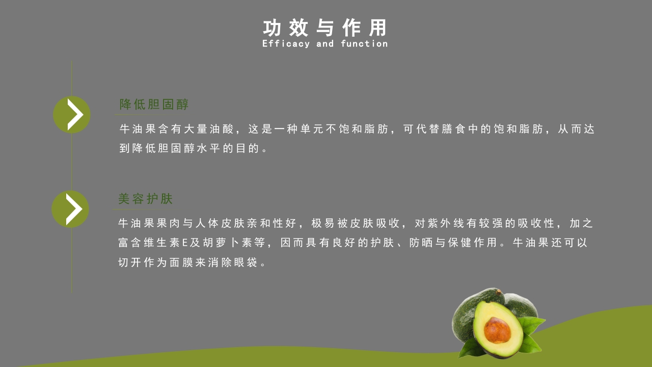 牛油果知识介绍科普PPT课件10