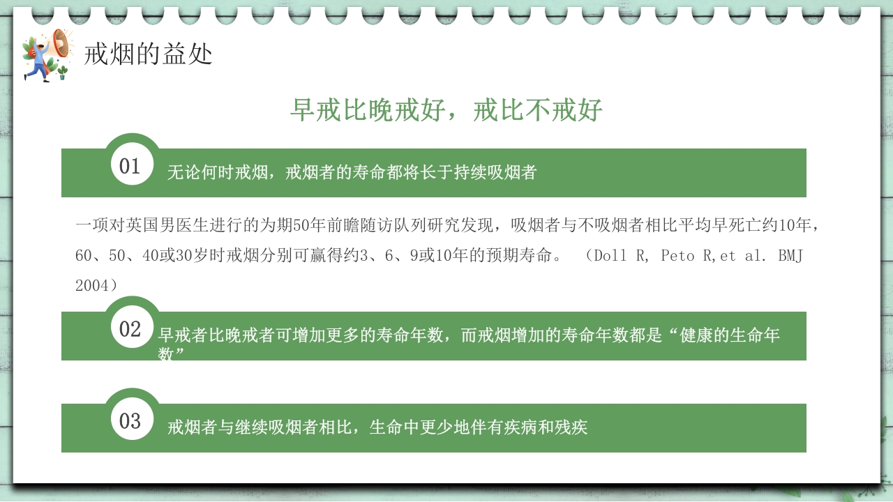 小清新中学生控烟知识培训PPT课件24