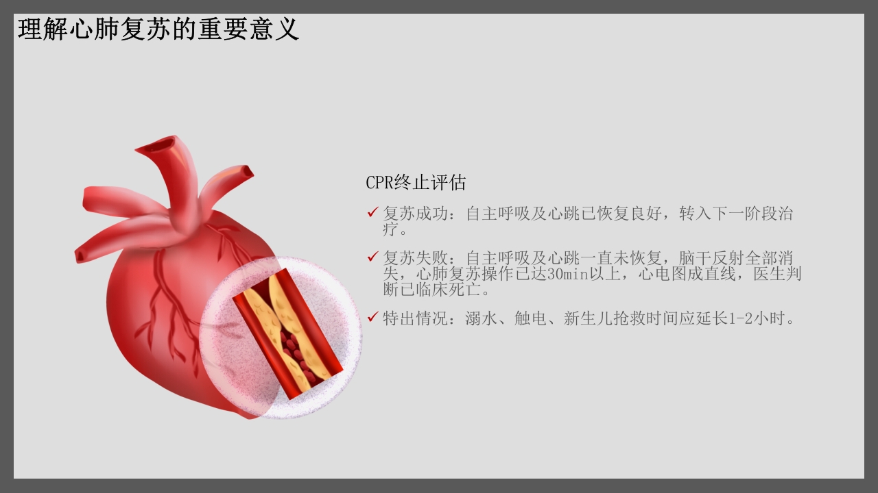 心肺复苏CPR医疗护理培训PPT课件16