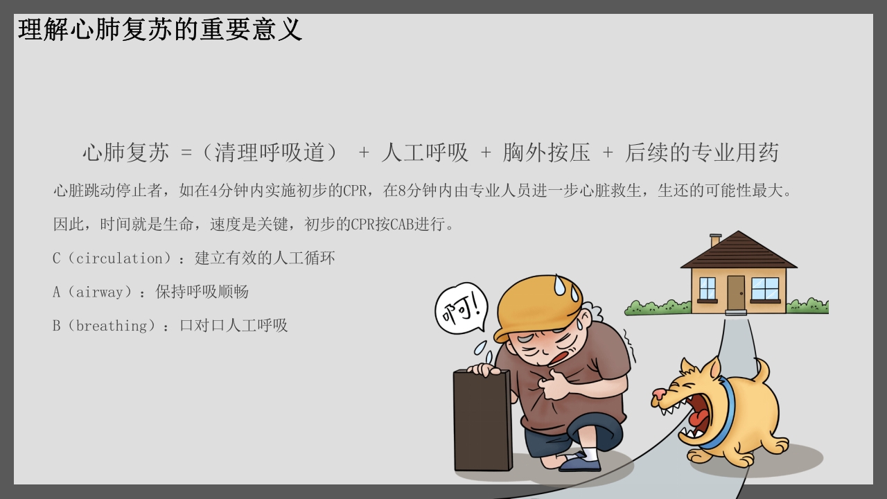 心肺复苏CPR医疗护理培训PPT课件19