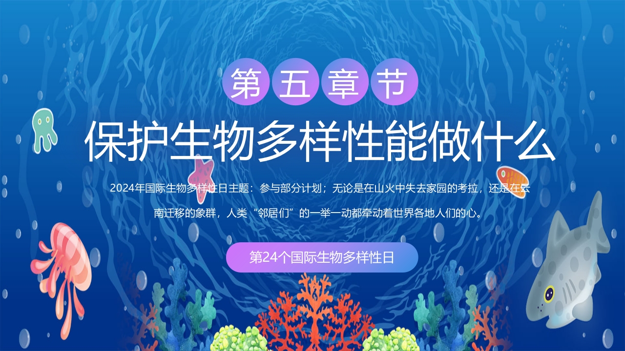 2024年第24个国际生物多样性日PPT课件23
