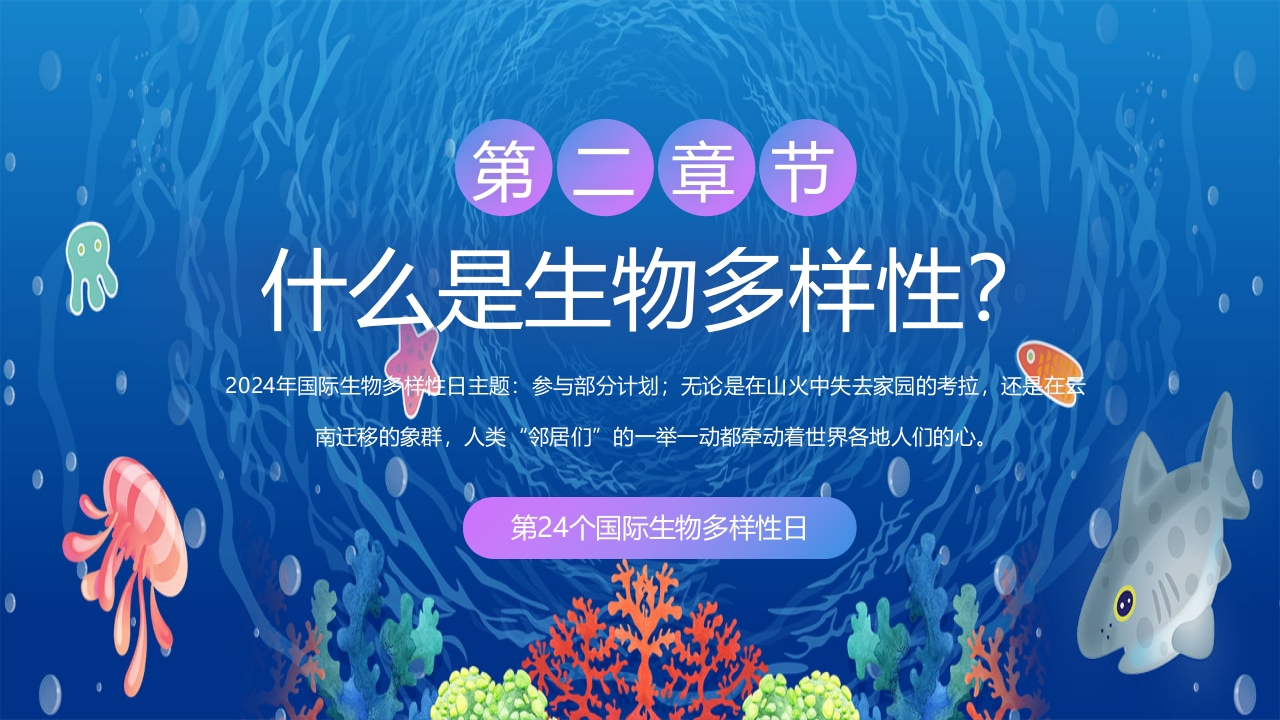 2024年第24个国际生物多样性日PPT课件5