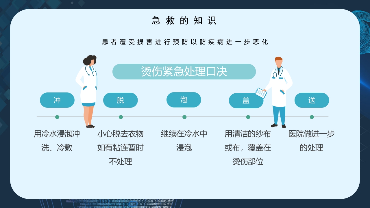 疾病处理方案健康教育主题PPT课件10