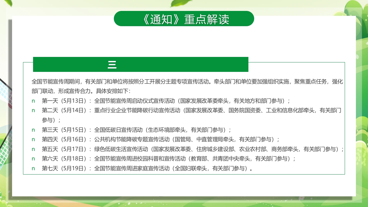 2024年节能宣传周绿色转型节能攻坚绿色低碳美丽中国主题课件PPT13
