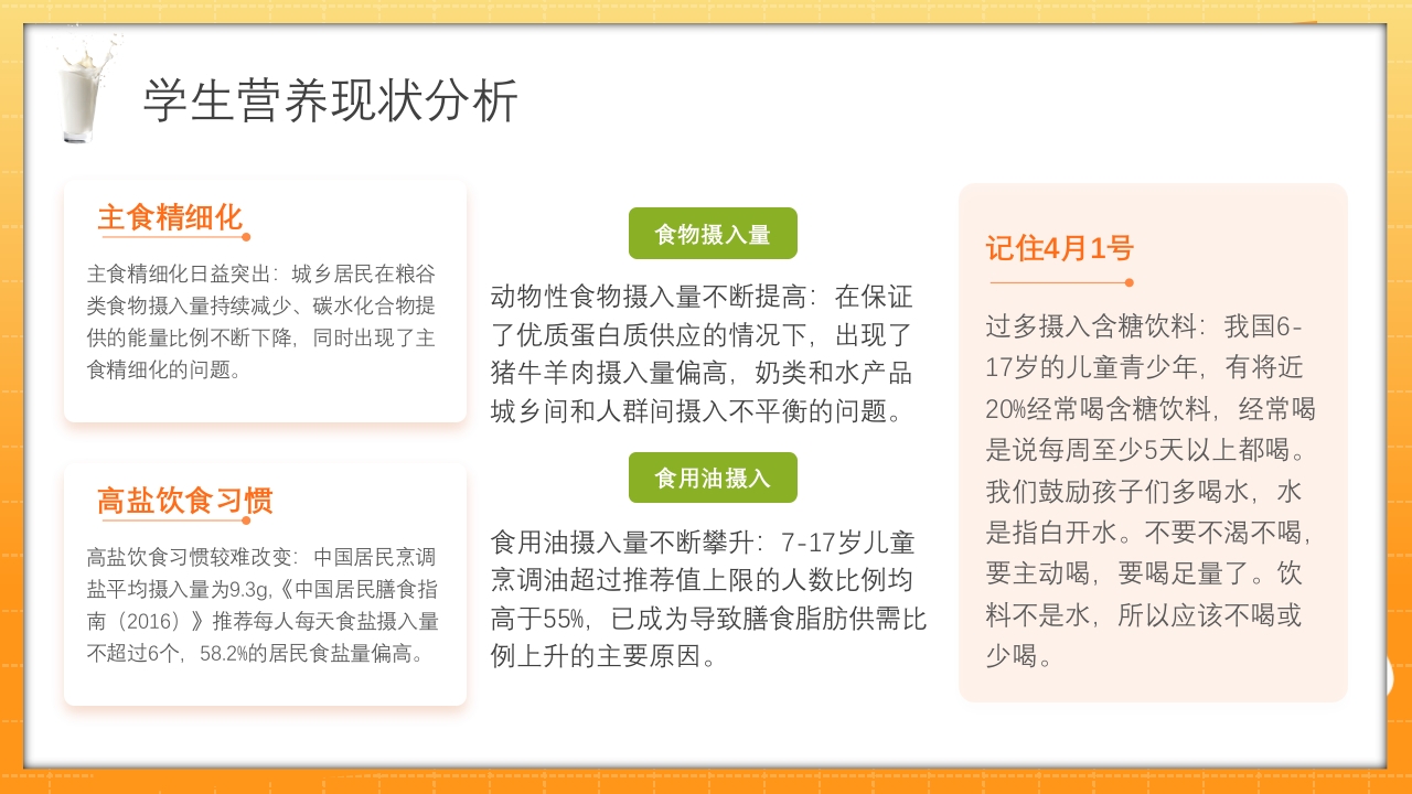 中国学生营养日豆奶添营养少油更健康主题班会PPT课件7