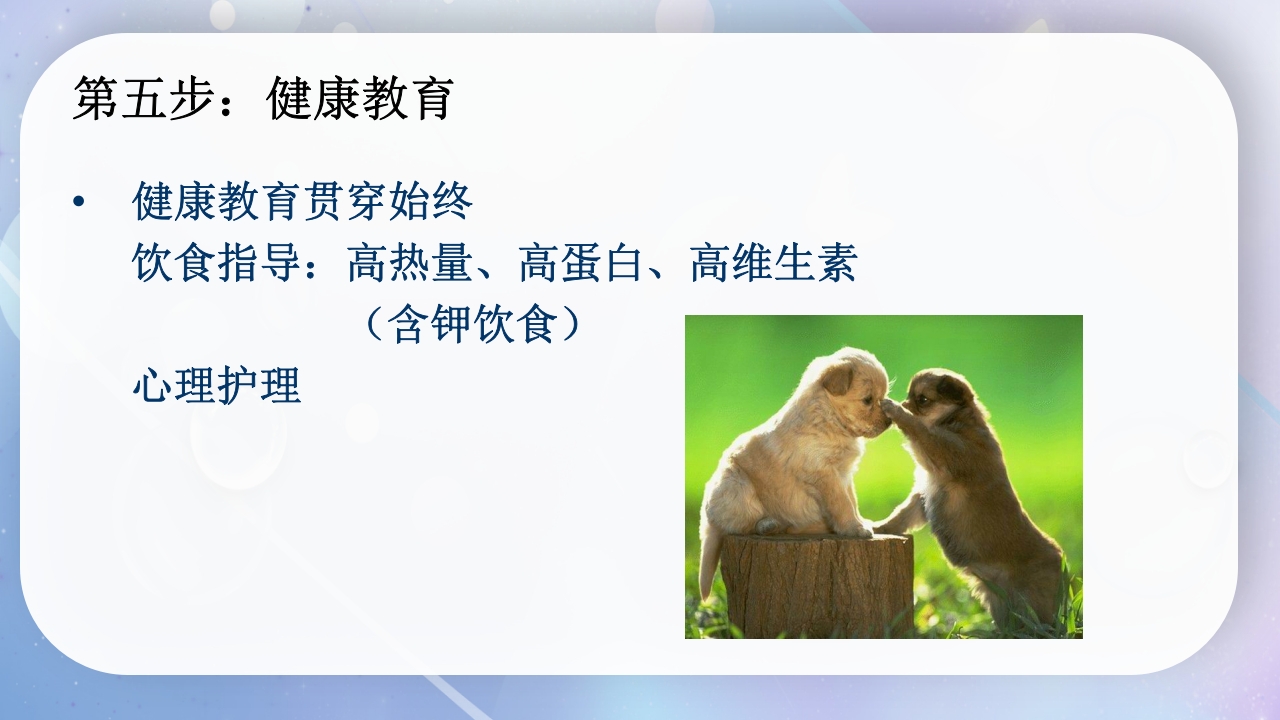 一例降结肠造口术后造口周围脓肿病人的护理PPT课件19