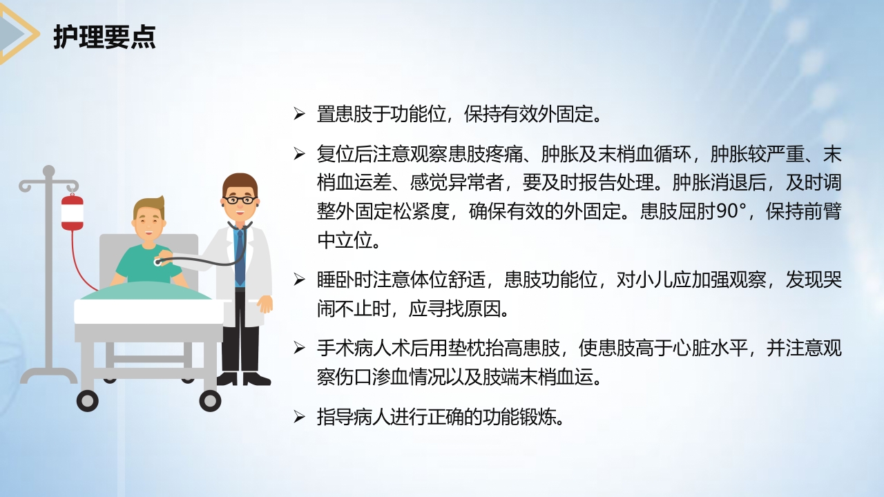 左桡尺骨双骨折的护理查房PPT课件14