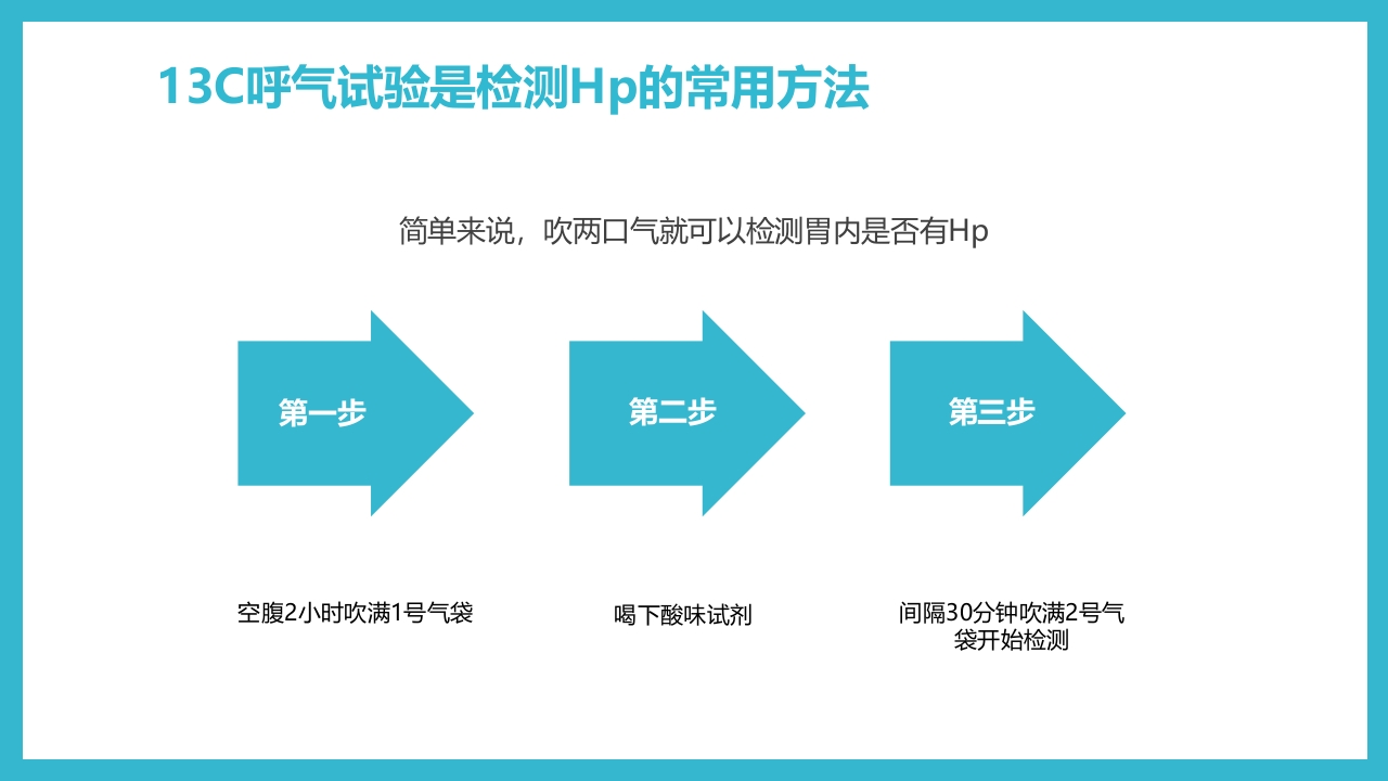 蓝色简约医疗幽门螺杆菌健康宣教PPT课件12