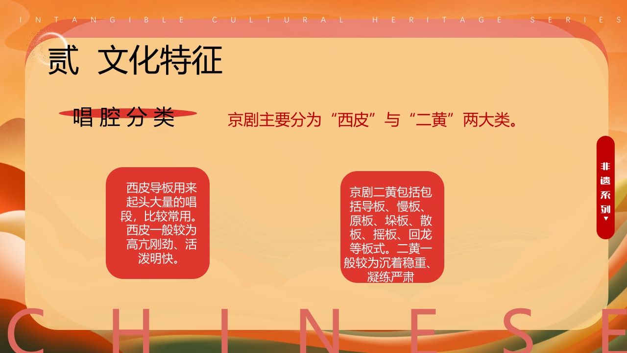 中国风非遗系列中国京剧PPT课件下载15