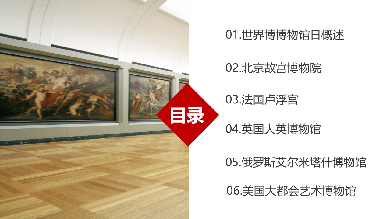 五一八世界博物馆日PPT课件2