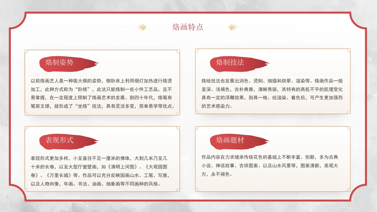 非遗烙画介绍PPT动态非物质文化遗产9