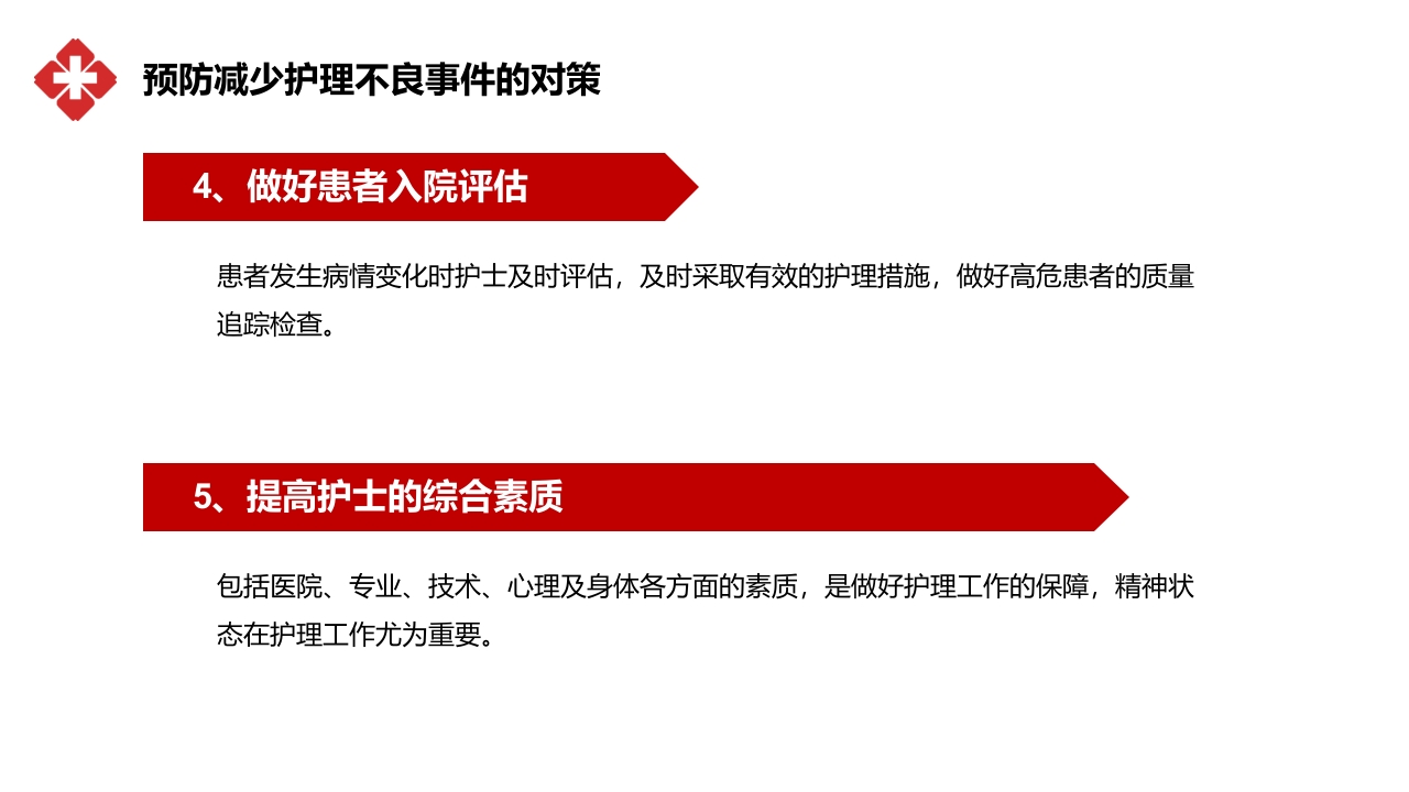 医院医疗护士护理不良事件分类对策流程分析培训PPT课件25
