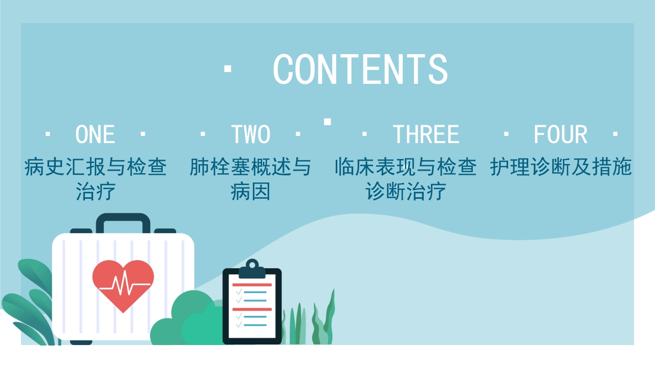 心内科·肺栓塞病人的护理PPT课件2