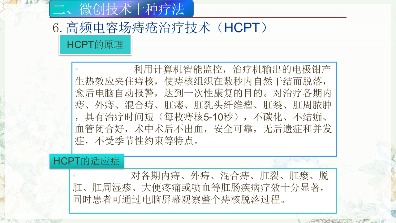 痔疮的微创手术PPT课件20