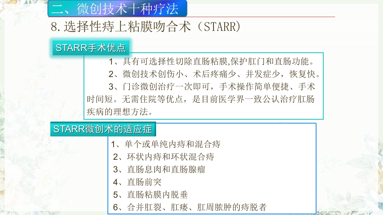 痔疮的微创手术PPT课件25