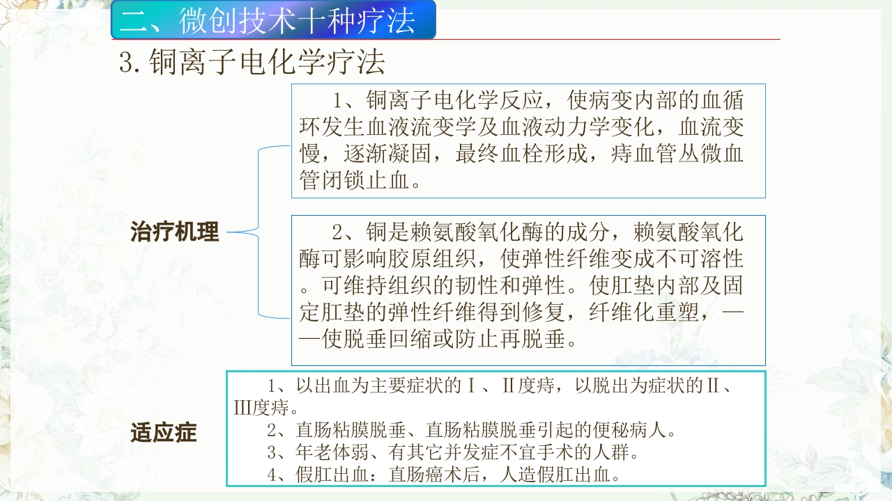 痔疮的微创手术PPT课件9