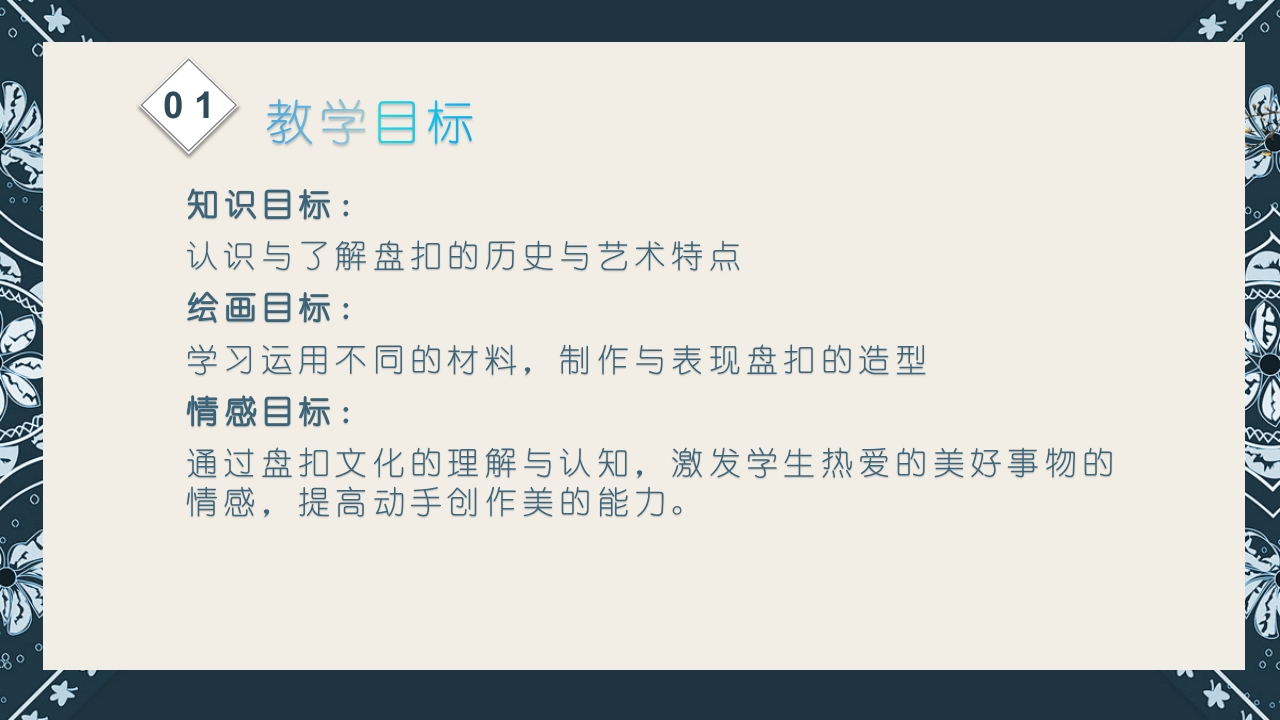 《盘扣艺术》传统非遗美术课程PPT课件3