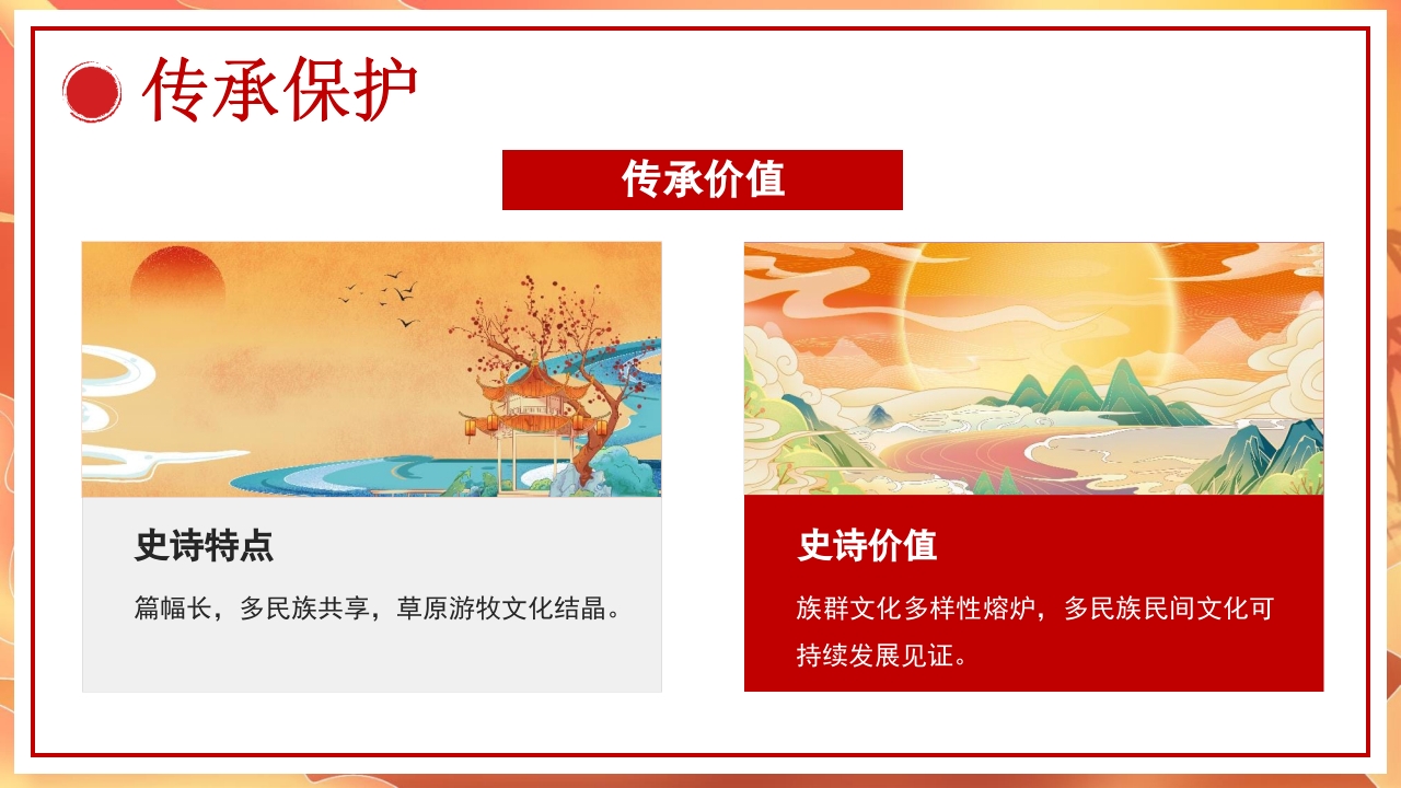 《格萨尔文学》非遗文化PPT课件17