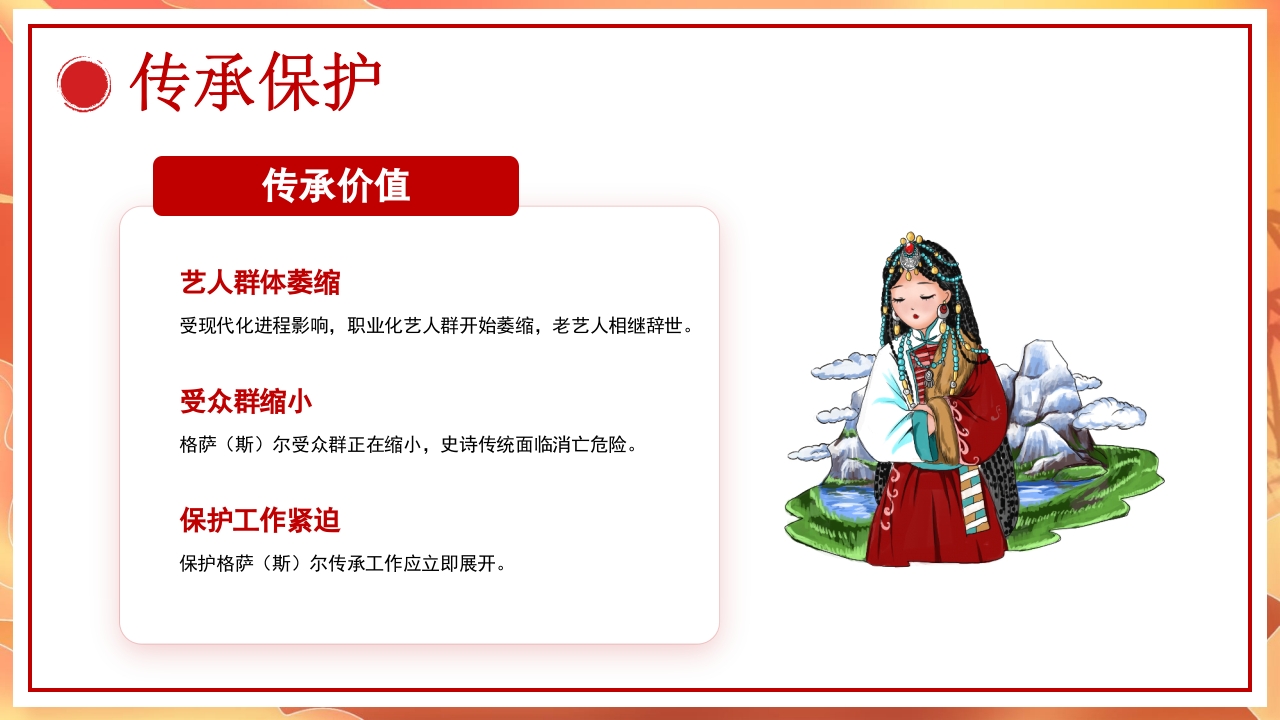 《格萨尔文学》非遗文化PPT课件18