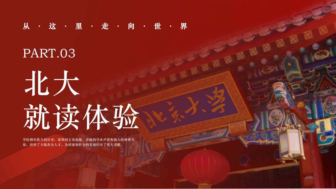 简约风北京大学介绍PPT课件下载17