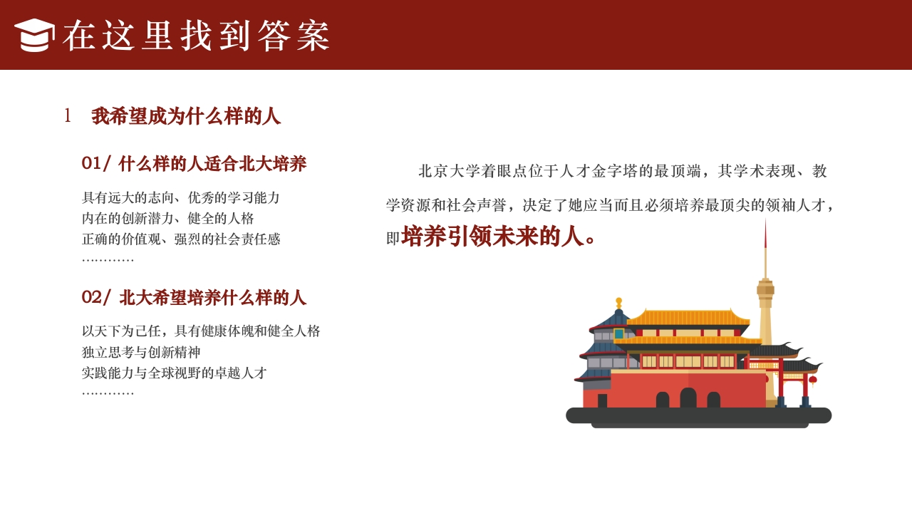 简约风北京大学介绍PPT课件下载35