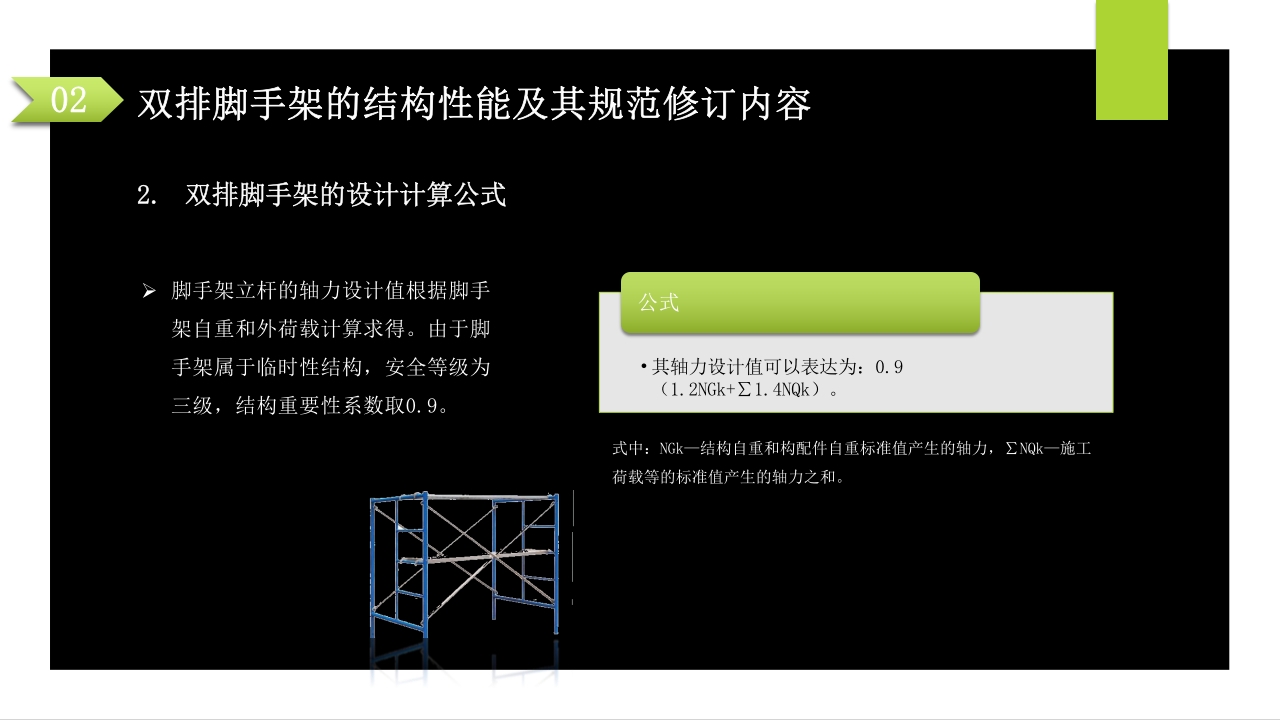 建筑施工扣件式钢管脚手架安全技术规范PPT课件21