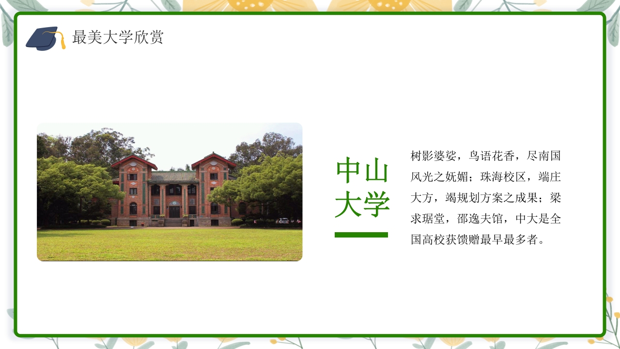 高中生心中理想的大学介绍PPT课件下载10