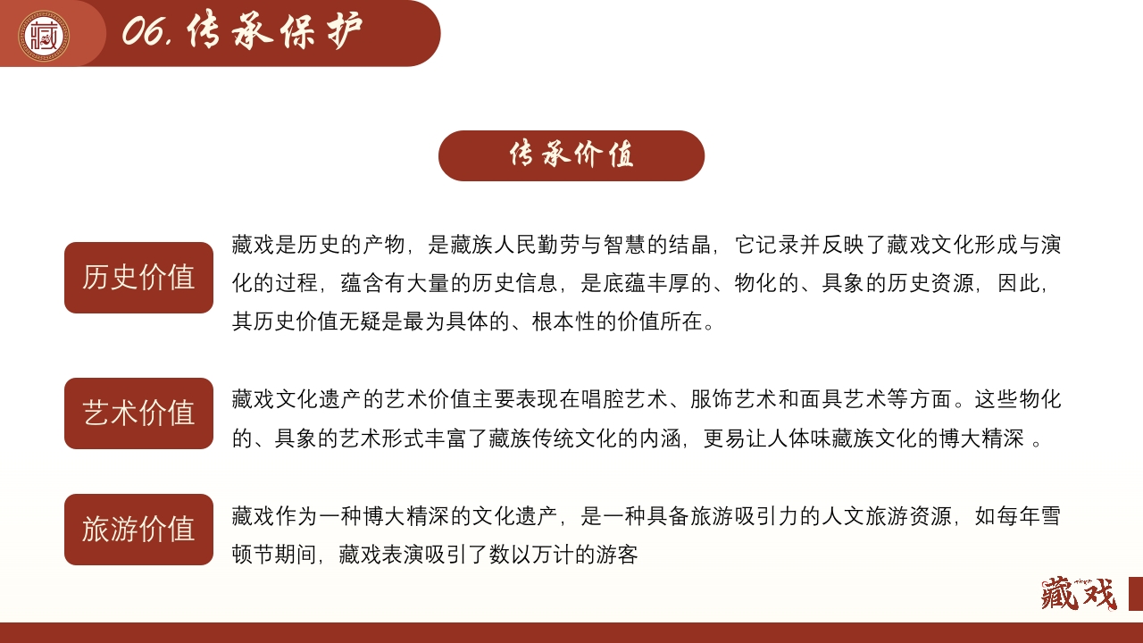 中国风非遗之藏戏PPT课件32