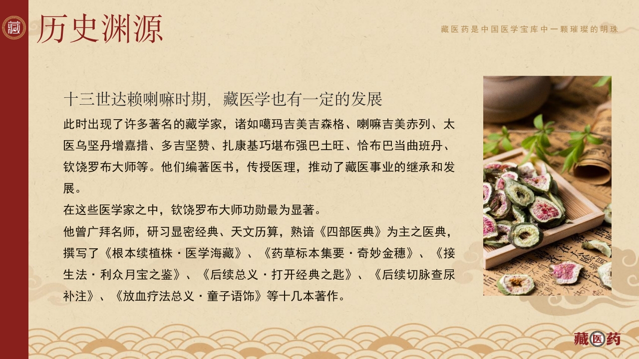 非遗文化藏医药介绍PPT课件下载10