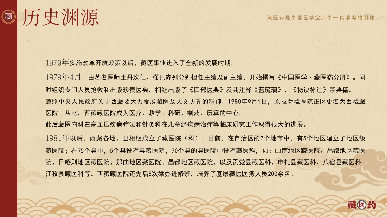 非遗文化藏医药介绍PPT课件下载13