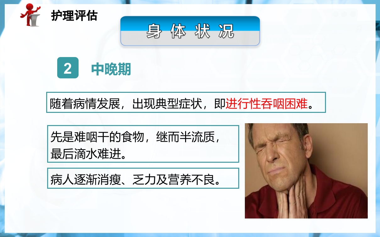 食管癌病人的护理PPT课件下载14