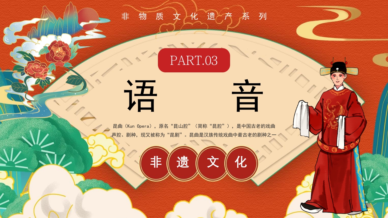 非遗文化昆曲介绍PPT课件下载38