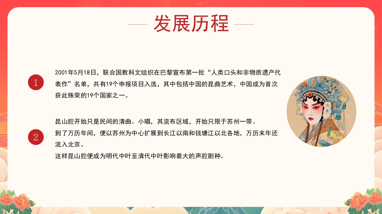 非遗文化昆曲介绍PPT课件下载9