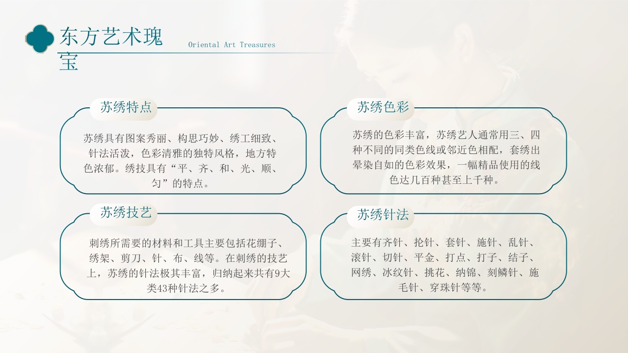 国朝风非遗之苏绣文化介绍PPT课件8