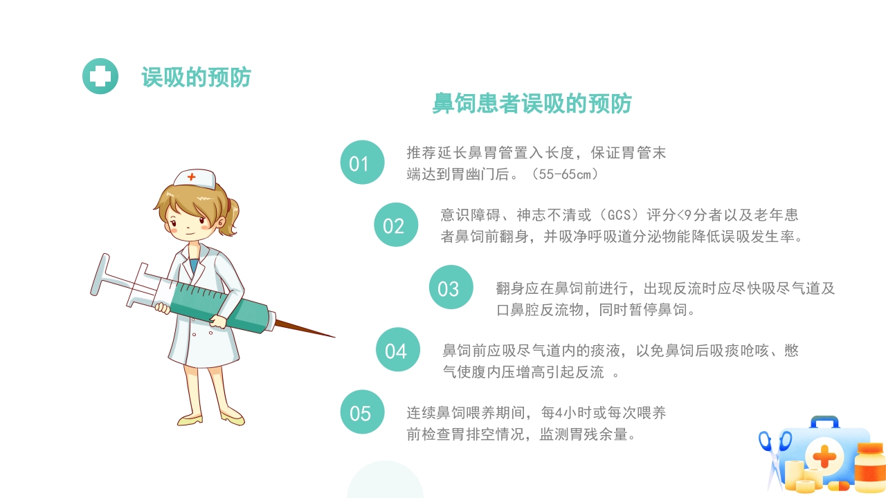 误吸的预防和管理医疗健康护理查房PPT课件18