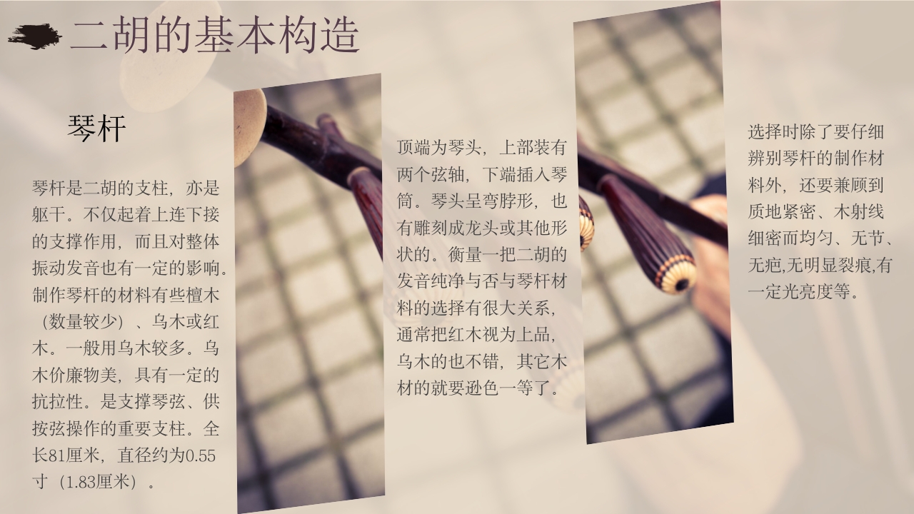 中国非物质文化遗产二胡介绍PPT课件11