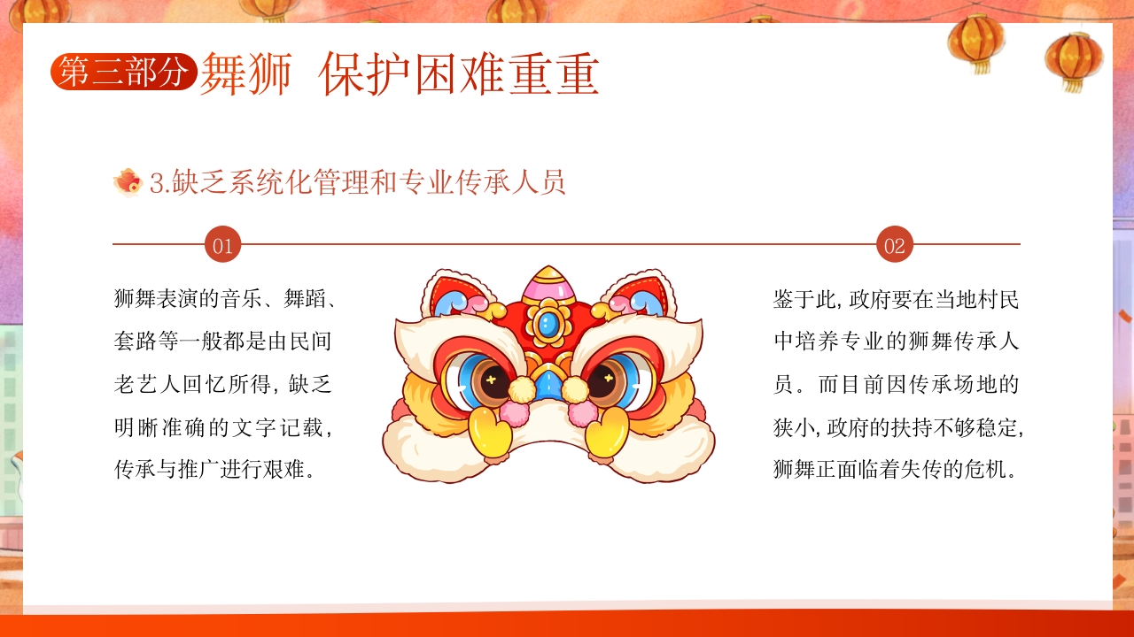 千年非遗南北舞狮文化介绍PPT课件16