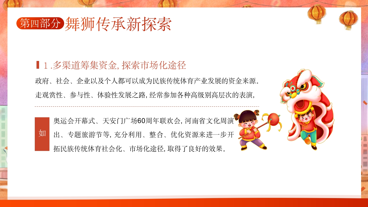 千年非遗南北舞狮文化介绍PPT课件22