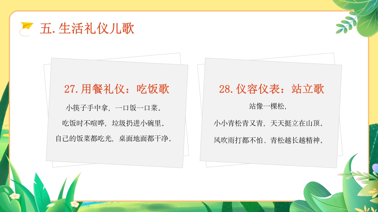 幼儿园文明礼仪教育ppt课件下载19