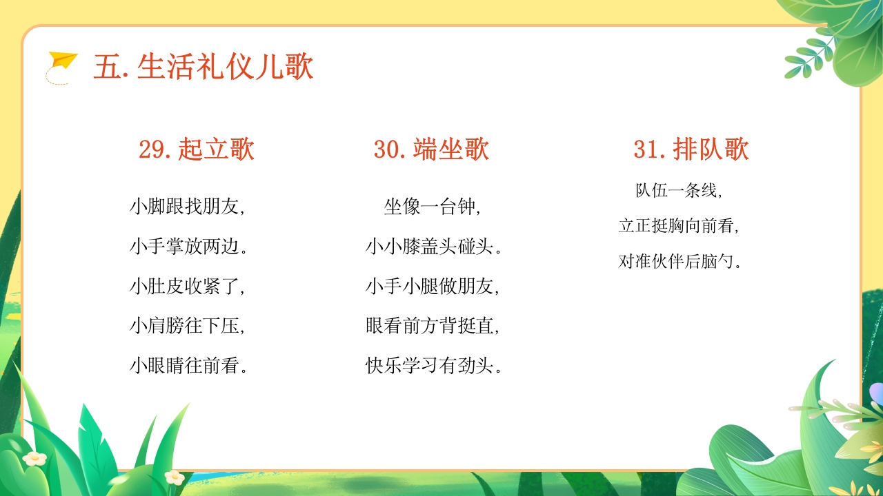 幼儿园文明礼仪教育ppt课件下载20