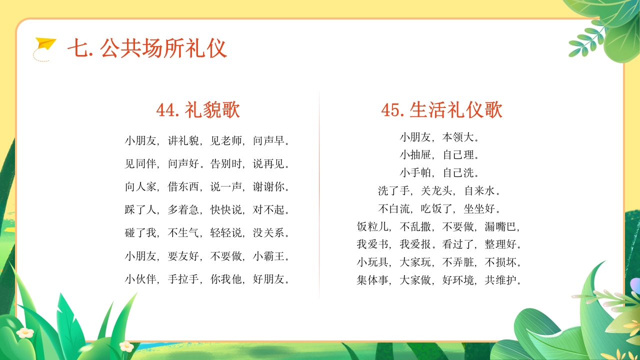 幼儿园文明礼仪教育ppt课件下载28